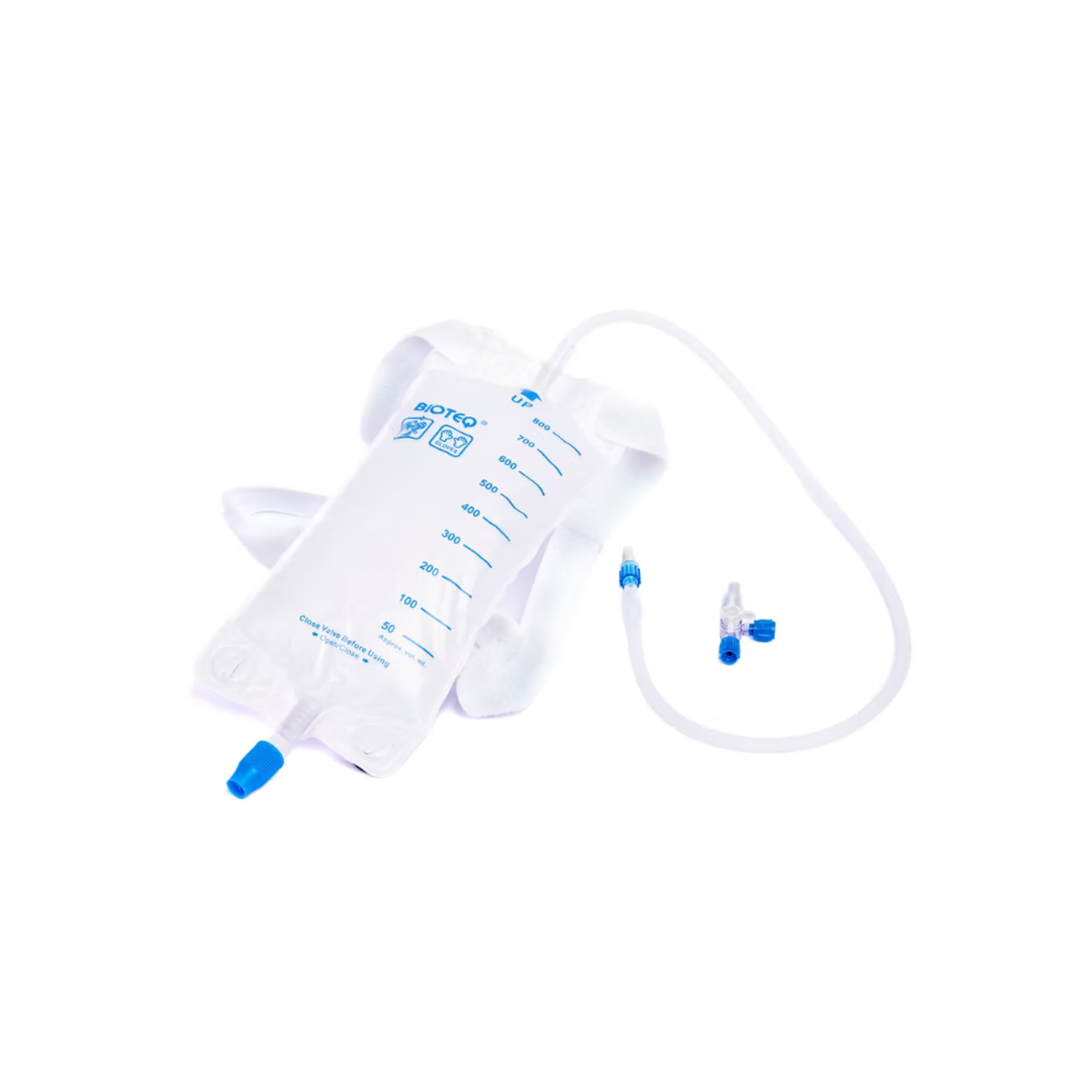 BOLSA DE  DRENAJE NEFROSTOMIA AMBULATORIA 800 ML