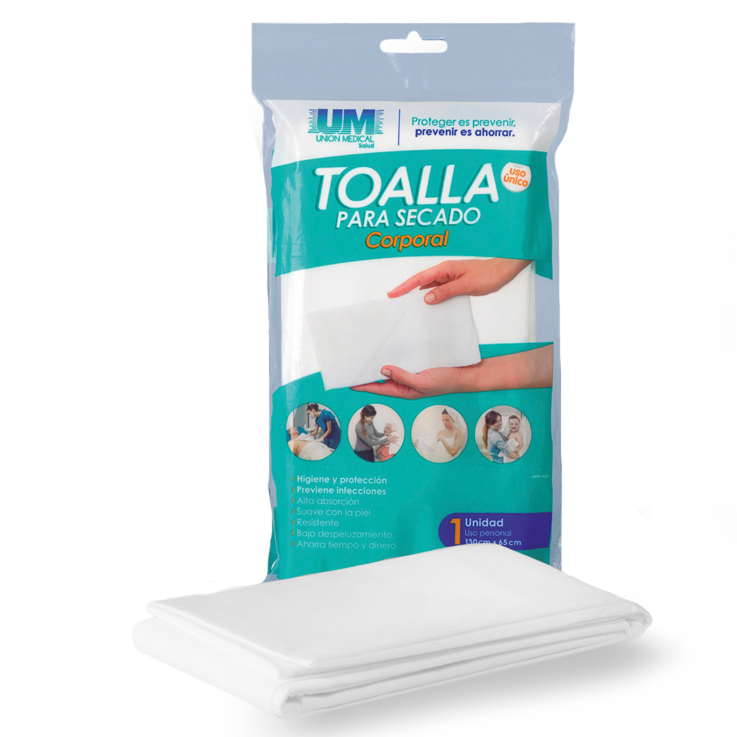 TOALLA DE SECADO CORPORAL 40x70cm